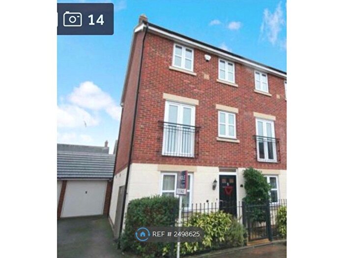 4 Bedroom Terraced House To Rent In Persimmon Gardens, Cheltenham, GL51