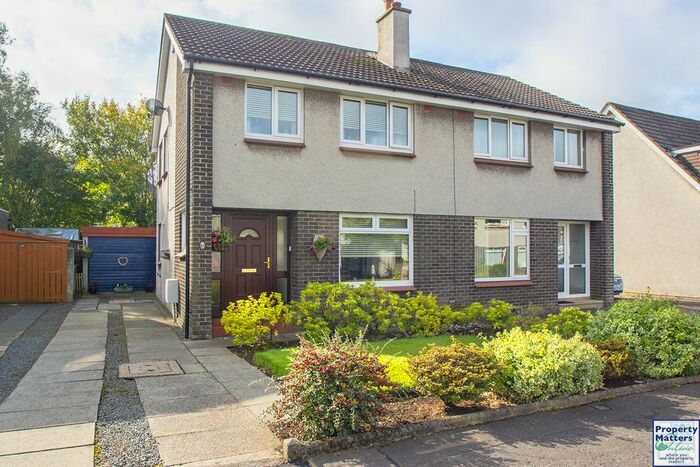 3 Bedroom Semi-Detached House For Sale In Dunlop Crescent, Dreghorn, KA11