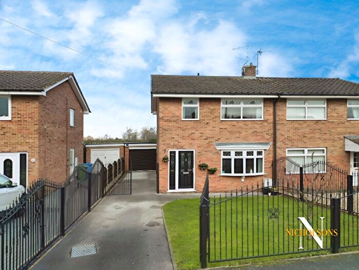 3 Bedroom Semi-Detached House For Sale In Arundel Drive, Ranskill, Retford, Nottinghamshire, DN22