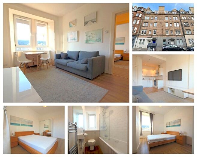 1 Bedroom Flat To Rent In St Peter's Place, Polwarth, Edinburgh, EH3