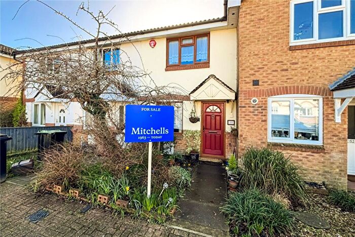 2 Bedroom Terraced House For Sale In Antler Drive, New Milton, Hampshire, BH25