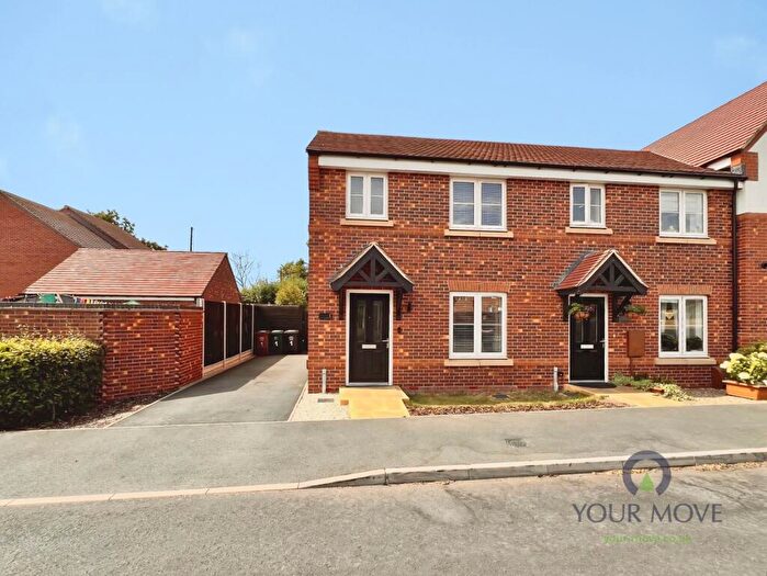 3 Bedroom Semi Detached House For Sale In Rockingham Way, Stanton, Burton-on-Trent, Derbyshire, DE15
