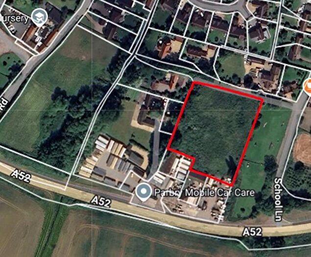 Land For Sale In School Lane, Sherwood, Sedgebrook, Grantham, NG32