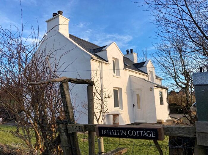 2 Bedroom Detached House For Sale In Hallin Cottage, Dunhallin, Waternish, Isle Of Skye, IV55