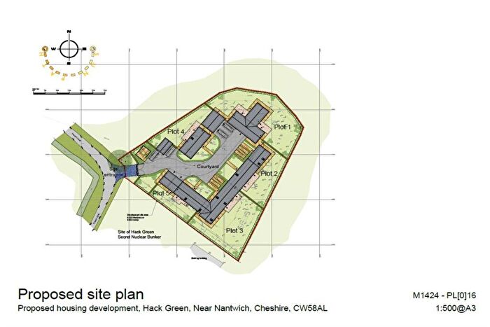 Plot For Sale In Land To The South East Of French Lane, Baddington, Nantwich, CW5