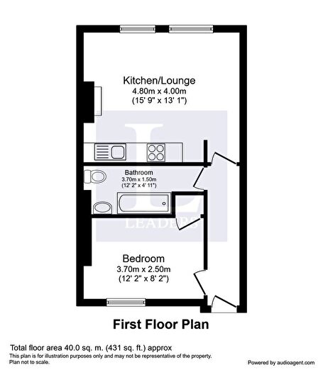 1 Bedroom Flat To Rent In East Street, Epsom, KT17