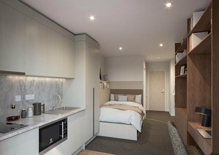 Studio To Rent In Square Gardens, Botanic Avenue, Manchester, Greater Manchester, M15