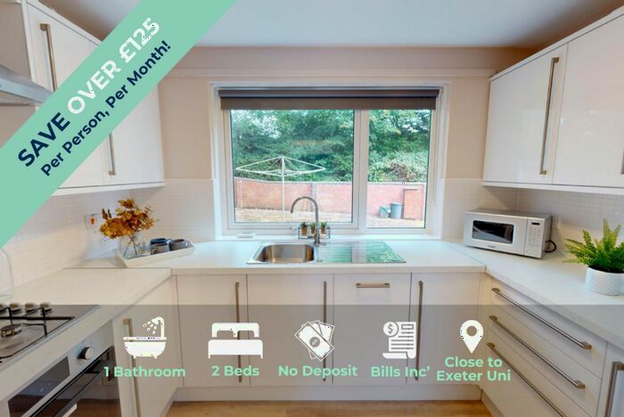 2 Bedroom Flat To Rent In Flat, Monterey Gardens, EX4