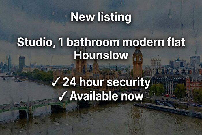 Studio To Rent In Staines Road, London, TW3