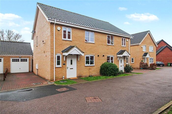 3 Bedroom Semi-Detached House For Sale In Picton Close, Poringland, Norwich, Norfolk, NR14