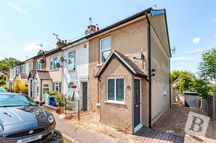 2 Bedroom End Of Terrace House For Sale In St. Peters Road, Warley, Brentwood, Essex, CM14