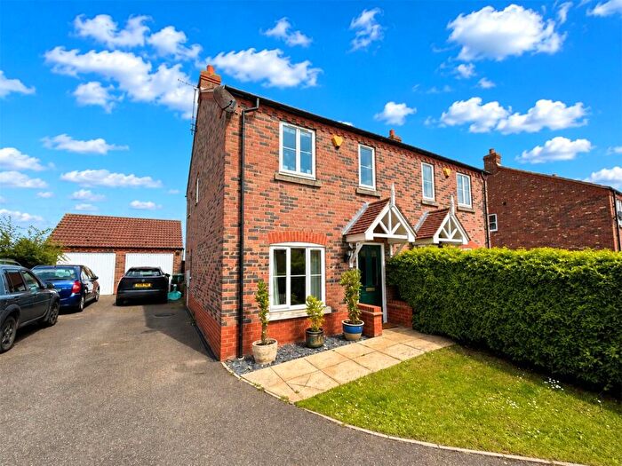 3 Bedroom Semi-Detached House For Sale In Churchfields Road, Folkingham, Sleaford, Lincolnshire, NG34