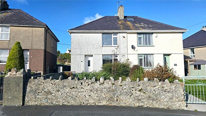 2 Bedroom Semi-Detached House For Sale In Maes Y Mynydd, Holyhead, Isle Of Anglesey, LL65