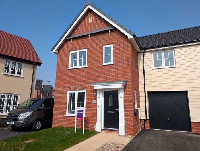 3 Bedroom Semi-Detached House For Sale In Church Road, Bacton, Stowmarket, IP14
