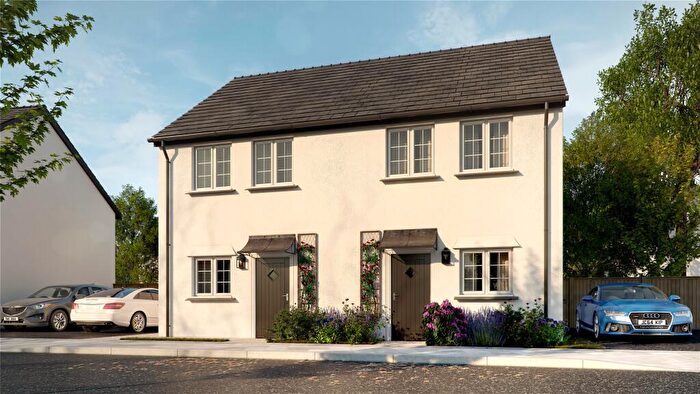 2 Bedroom Semi Detached House For Sale In Bramble Lane, Kilkhampton, Bude, Cornwall, EX23