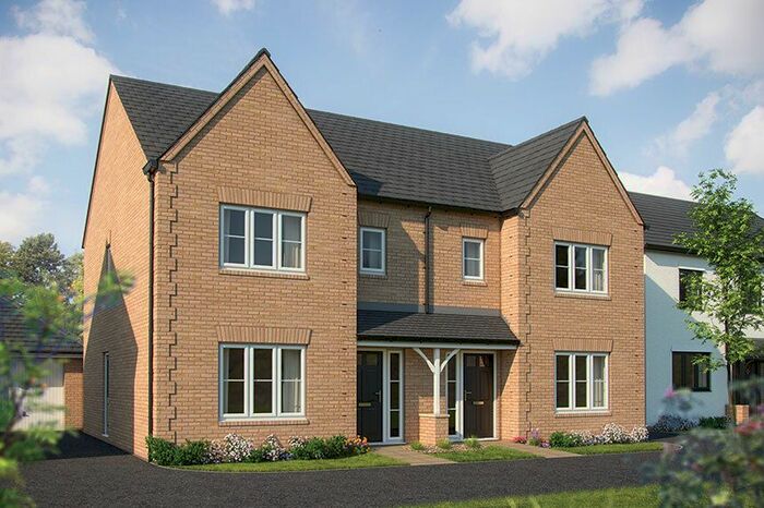 3 Bedroom Semi-Detached House For Sale In "The Cypress Ii" At Overstone Lane, Overstone, Northampton, NN6