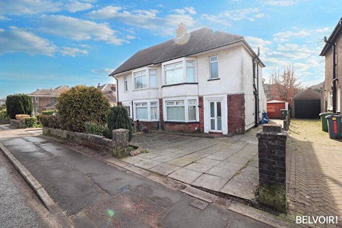 3 Bedroom Semi-Detached House To Rent In Ty Wern Road, Rhiwbina, Cardiff, CF14