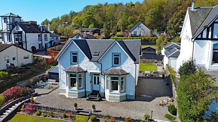 4 Bedroom Detached House For Sale In Hillcrest, Eccles Road, Hunters Quay, Dunoon, Argyll And Bute, PA23