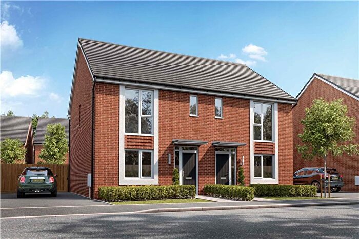 3 Bedroom Semi-Detached House For Sale In "The Houghton" At Taylors Ln, Broomhall, Worcester, WR5