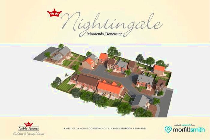 3 Bedroom End Of Terrace House For Sale In Plot The Kestrel, Bloomhill Court, Moorends, - Last Plot, DN8