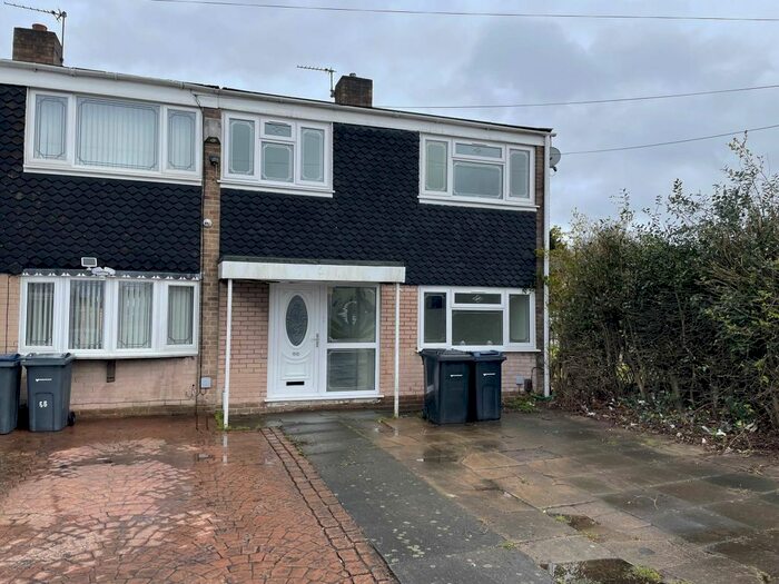3 Bedroom End Of Terrace House To Rent In The Lea, Kitts Green, Birmingham, West Midlands, B33