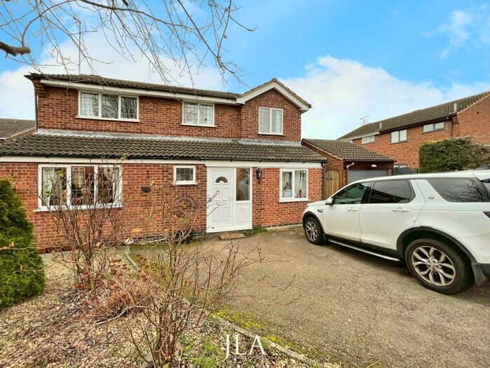 4 Bedroom Detached House To Rent In Ludlow Close, Oadby, Leicester, LE2