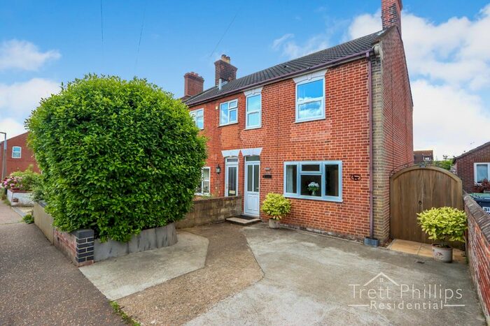 3 Bedroom Semi-Detached House To Rent In St. Johns Road, Stalham, Norwich, Norfolk, NR12