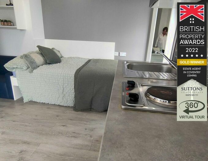 1 Bedroom Studio To Rent In Theatre House, Cox Street, City Centre, CV1