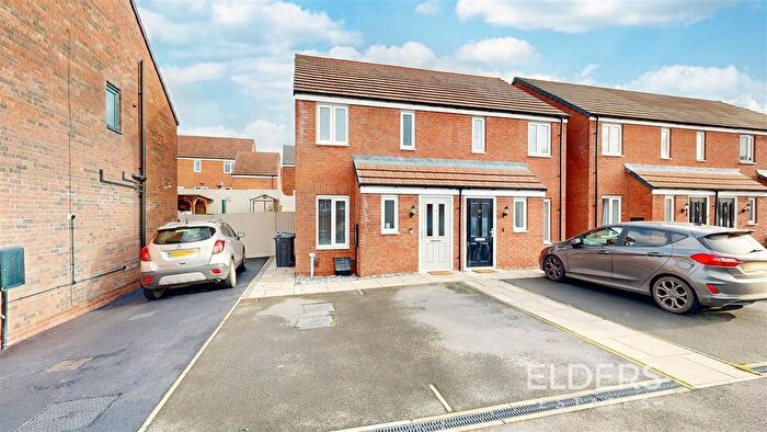 2 Bedroom Semi Detached House For Sale In Wash Meadow Close, Ilkeston, DE7