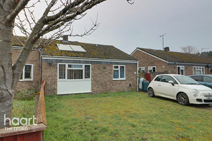 2 Bedroom Semi-Detached Bungalow For Sale In Sweden Place, Brandon, IP27