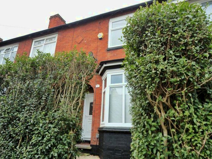 2 Bedroom Terraced House To Rent In Westbury Road, Birmingham, B17
