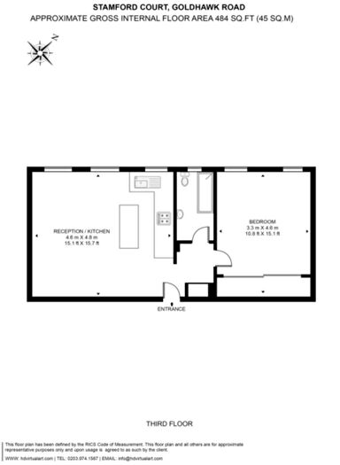 1 Bedroom Flat To Rent In Hammersmith, London, W6