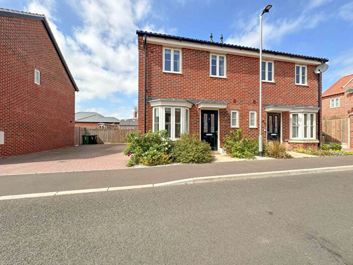 2 Bedroom Semi-Detached House For Sale In Kestrel Drive, Holt, NR25