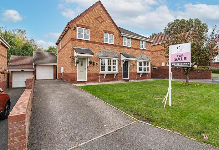 3 Bedroom House For Sale In Shakespeare Close, Northwich, CW9
