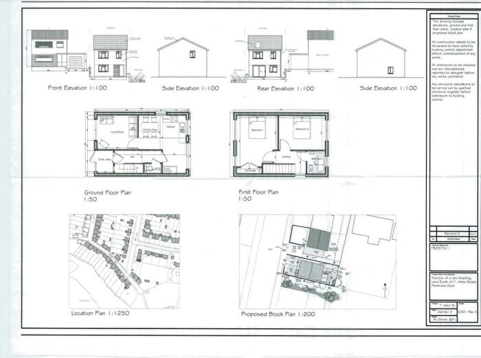 2 Bedroom Plot For Sale In Imble Street, Pembroke Dock, SA72