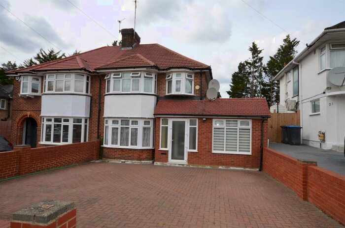 5 Bedroom Semi-Detached House To Rent In Wykeham Hill, Wembley, Middlesex, HA9