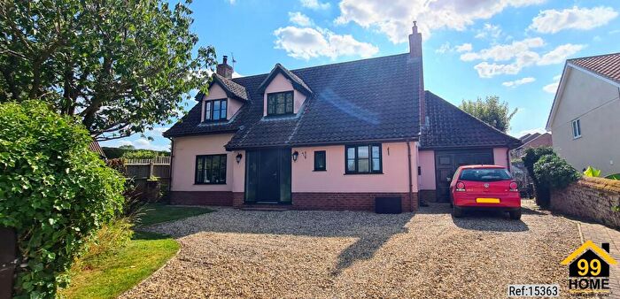 3 Bedroom Detached House For Sale In Garden House Lane, Rickinghall, Diss, Norfolk, IP22