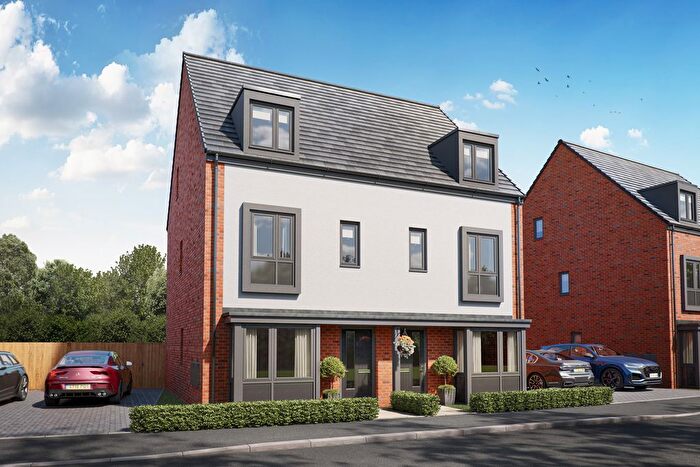 3 Bedroom Semi-Detached House For Sale In "The Morden - " At Eagle Road, Hardingstone, Northampton, NN4
