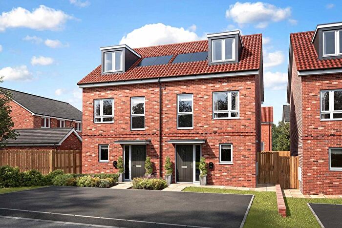 3 Bedroom Terraced House For Sale In "The Harrton - Plot " At Manor Gardens, Brownhill Way, Wynyard, TS22