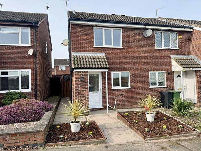 2 Bedroom Semi-Detached House For Sale In Snowdon Close, Loughborough, LE12