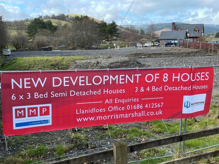 3 Bedroom Semi-Detached House For Sale In Adj To Maes Curig, Llangurig, Llanidloes, Powys, SY18