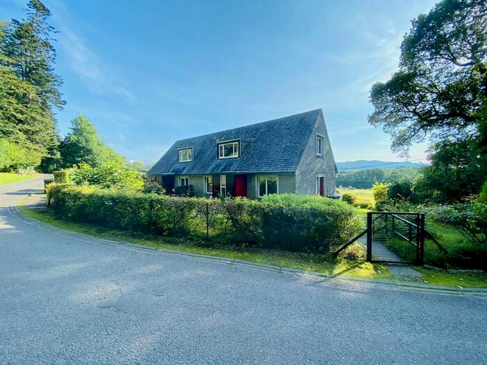 3 Bedroom Semi-Detached House For Sale In 2 Hydro Houses, Inverawe, Taynuilt, Argyll, PA35