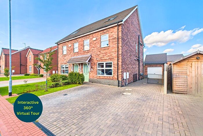 3 Bedroom Semi-Detached House For Sale In Minerva Walk, Barton-upon-Humber, North Lincolnshire, DN18