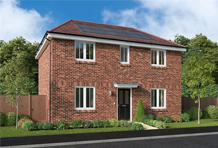 3 Bedroom Detached House For Sale In "Clayton" At Morgan Mews, Streethay, Lichfield, WS13