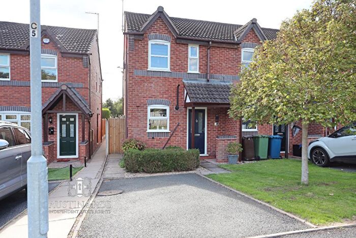 2 Bedroom Semi-Detached House For Sale In Chestnut Grove, Stone, Staffordshire, ST15