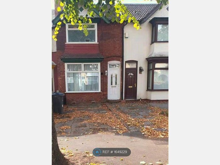 3 Bedroom Terraced House To Rent In Ilsley Road, Birmingham, B23