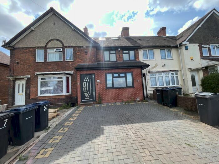 5 Bedroom Terraced House To Rent In Drews Lane, Birmingham, B8