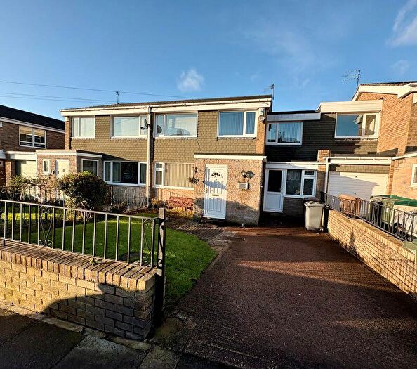 4 Bedroom Terraced House To Rent In Balroy Court, Forest Hall, Newcastle Upon Tyne, NE12