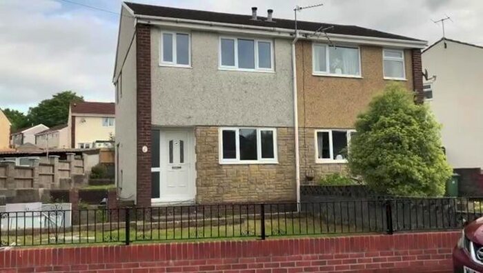 2 Bedroom Semi-Detached House To Rent In Cwrt-Y-Goedwig, Pontypridd. Rhondda Taff, CF38