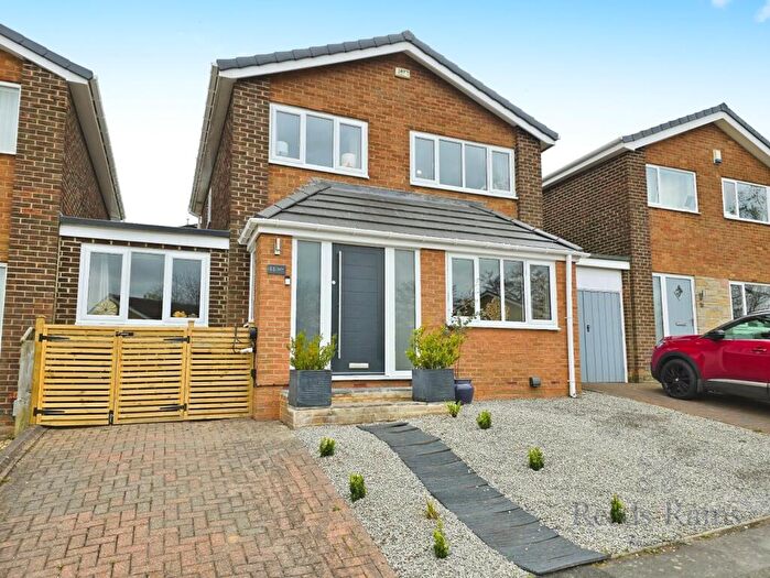 4 Bedroom Link Detached House For Sale In Broadoak Drive, Lanchester, Durham, DH7